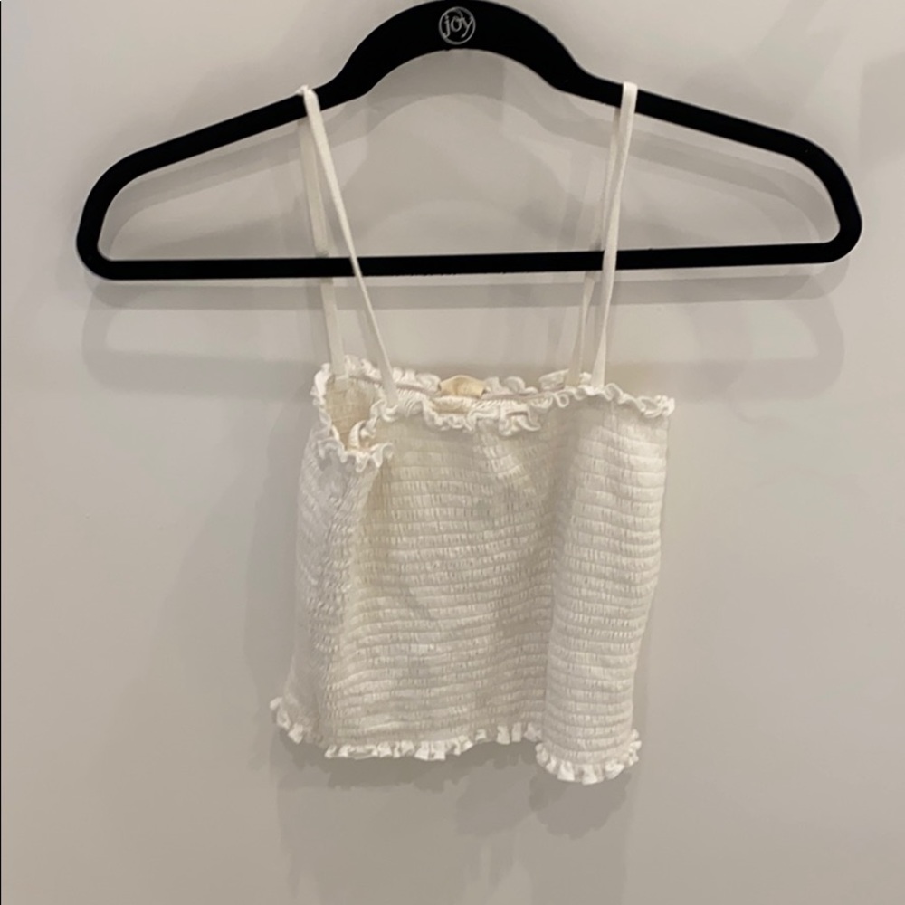 White Brandy Melville tank